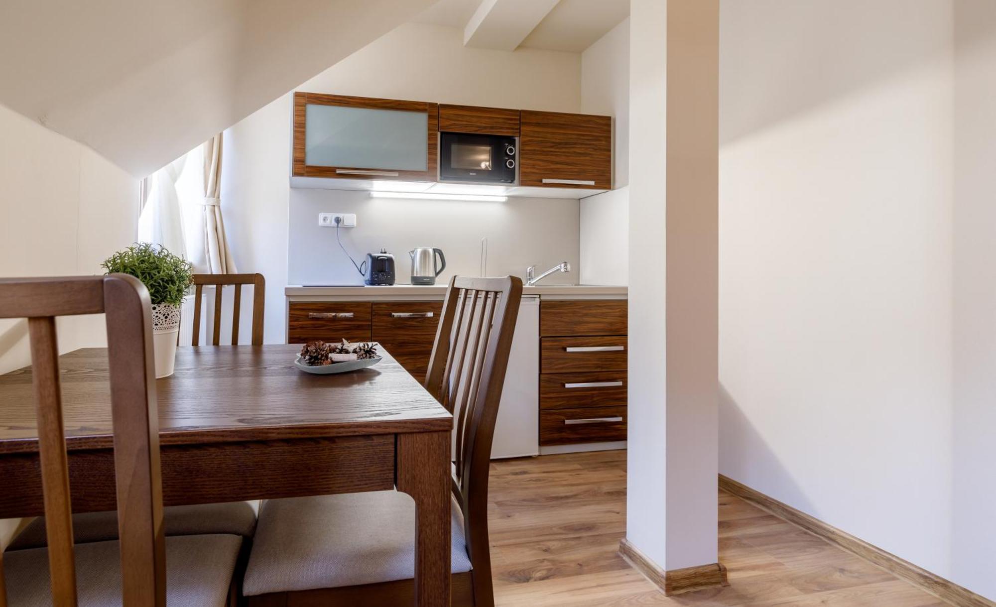Apartments Menuet カルロヴィ・ヴァリ 部屋 写真