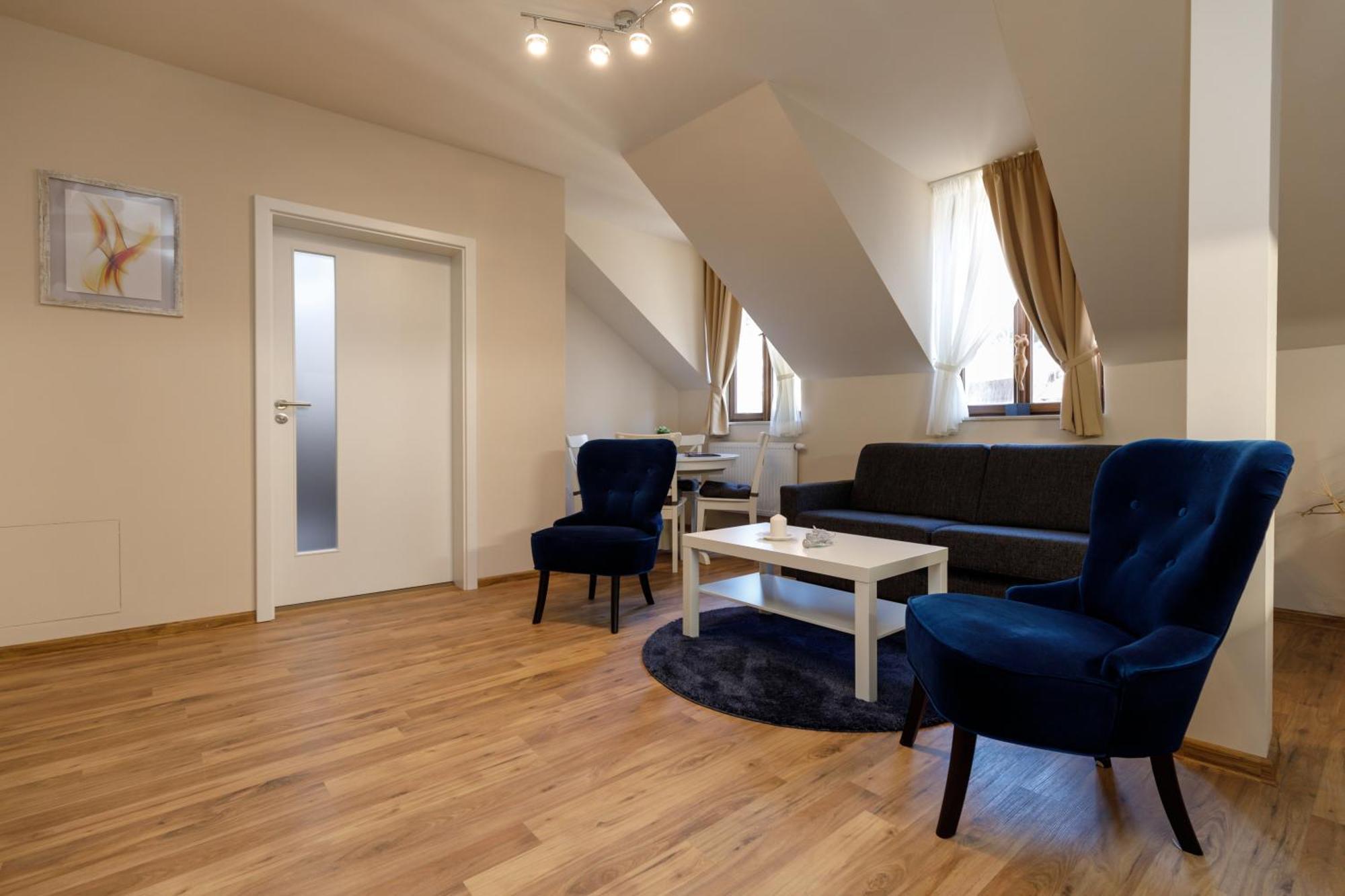 Apartments Menuet カルロヴィ・ヴァリ 部屋 写真
