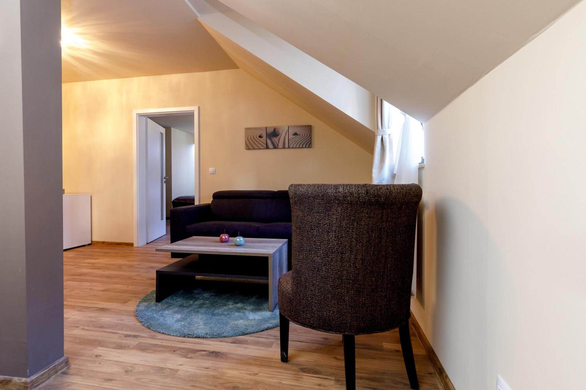 Apartments Menuet カルロヴィ・ヴァリ 部屋 写真