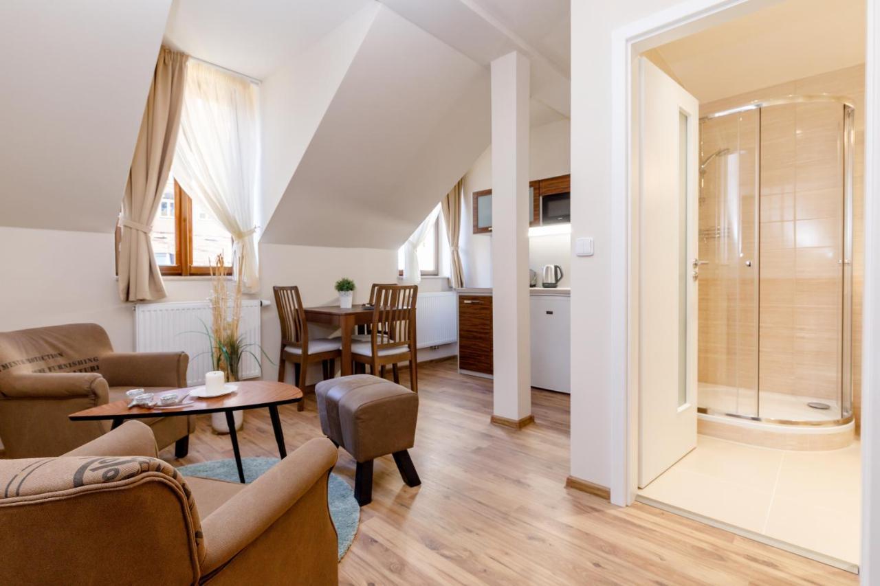 Apartments Menuet カルロヴィ・ヴァリ 部屋 写真